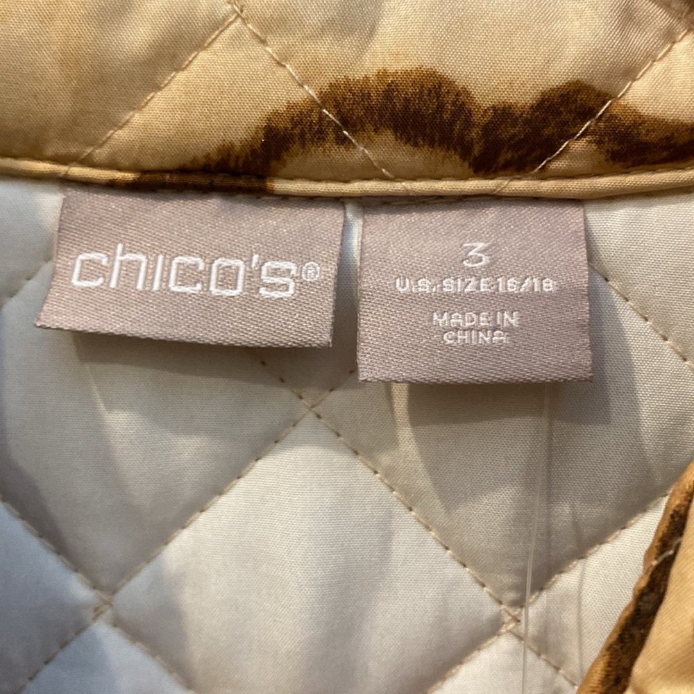 NWT Chico’s quilted jacket - Picture 2 of 6